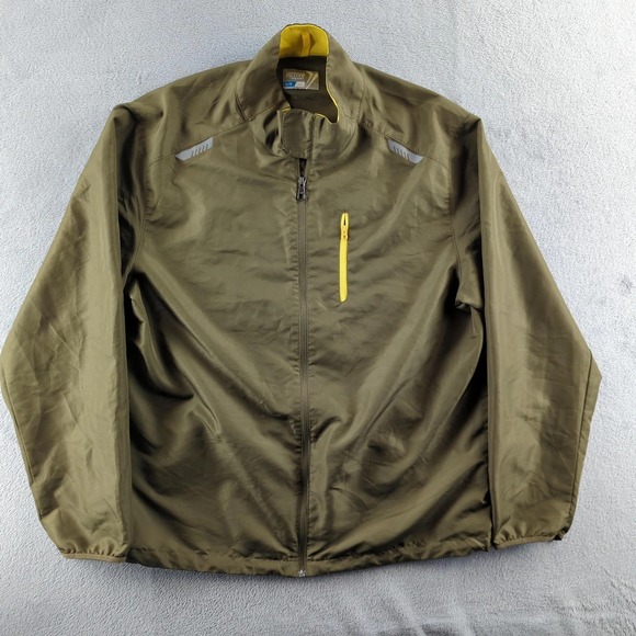 Old Navy Other - Old Navy Active Windbreaker Jacket Mens XL Green Yellow Running‎ Outdoor Coat